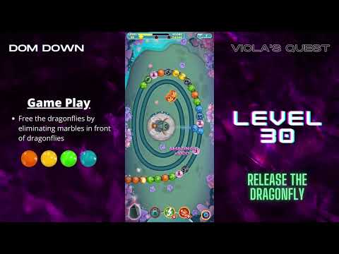 Viola's Quest 🟣🟠🔴 / Level 30 / Dom Down