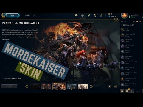 League of Legends/MORDEKAISER SKIN