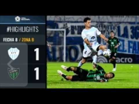 Gimnasia y Tiro 1-1 San Martín (SJ). Fecha 8. Primera Nacional