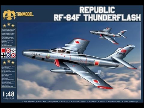 Sprue Tour! Tanmodel 1/48 RF-84F Thunderflash