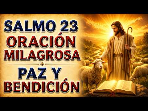 SALMO 23 ORACIÓN MILAGROSA | PROTECCIÓN, PAZ Y BENDICIÓN