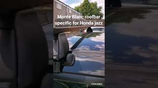 Honda Jazz(GD) Roof bar installation