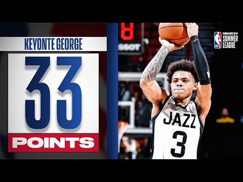 16th Overall Pick Keyonte George Drops HUGE DOUBLE-DOUBLE 33 PTS, 10 AST, 6 3PM