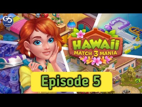 Hawaii Match 3 Mania -Episode 5- Gameplay