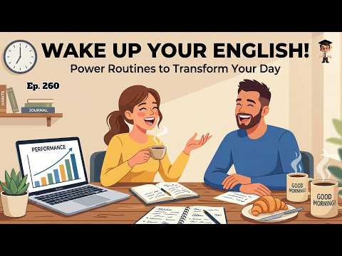 English Conversation Practice | Morning Routine for English Learners | Build Confidence Every Day