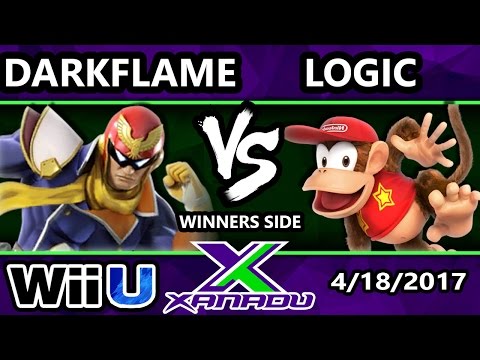 S@X 198 - DCe | Darkflame (Captain Falcon) Vs. InC VGBC | Logic (Diddy Kong) - SSB4