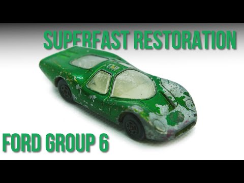 MATCHBOX Superfast restoration: 45C Ford Group 6