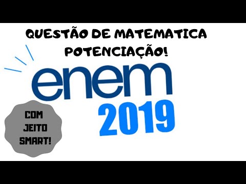 Questão de MATEMÁTICA ENEM - Potenciação