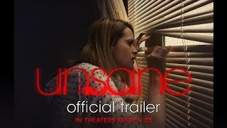 Video trailer för UNSANE | Official Trailer | In theaters March 23