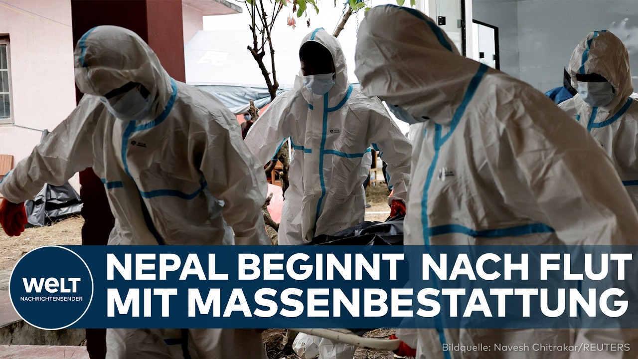 FLUTKATASTROPHE IN NEPAL: Hunderte unidentifizierte Opfer – Behörden beginnen mit Massenbestattung