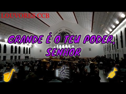 ENSAIO BONFIM CABREÚVA HINO 328 GRANDE É O TEU PODER, SENHOR