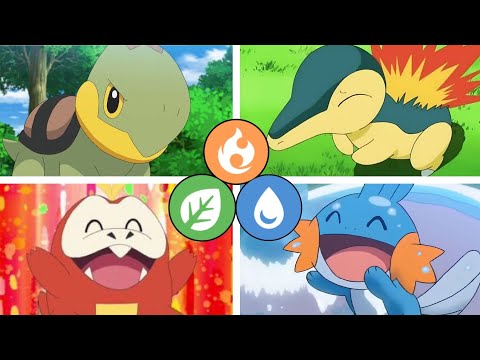 10 BEST STARTER POKÉMON AND WHY!!