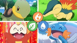 10 BEST STARTER POKÉMON AND WHY!!