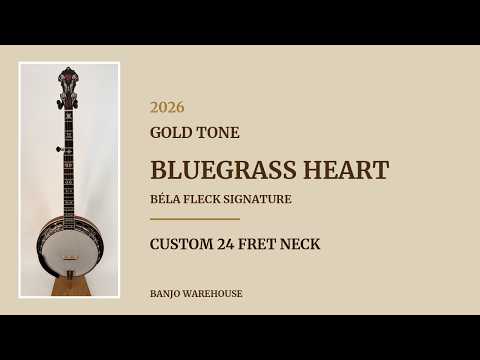 Gold Tone Bluegrass Heart Béla Fleck Signature Custom 24 Fret 5-String Banjo image 19