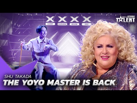SHU TAKADA - The World YOYO Champion - France's Got talent Quarter Finals!