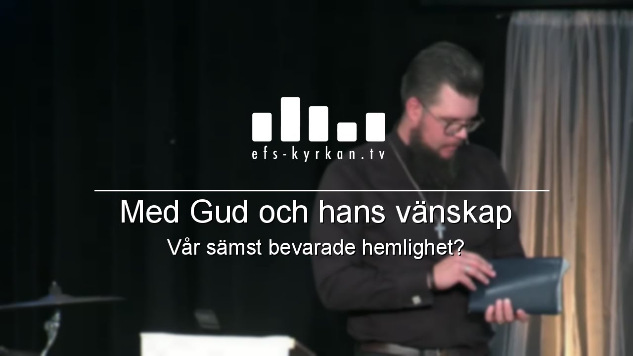 Med Gud och hans vänskap