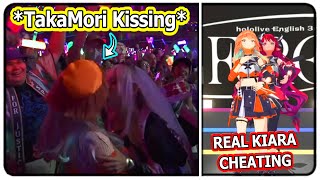 TakaMori Cosplayers Kiss in the Audience Moments before Kiara Cheats on Stage...