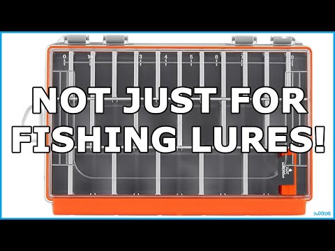 The Best Way to Store Accessories! Adjustable Fishing Tackle Box