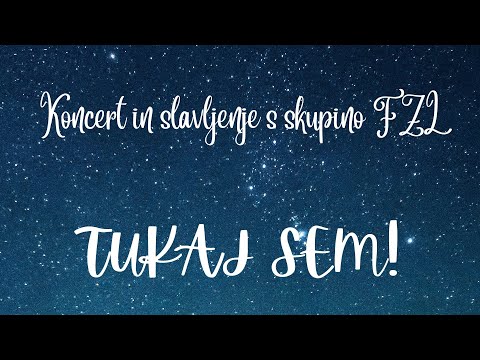Tukaj sem! Božični koncert in slavljenje skupine FZL