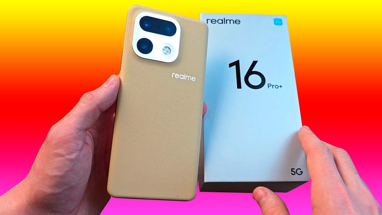 REALME 16 PRO+ - ЕСТЬ ТЕЛЕВИК, IP68 И БАТАРЕЯ 7000MAH!