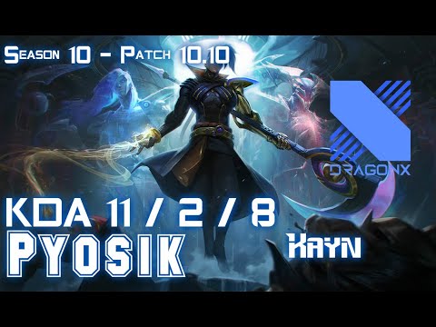 DRX Pyosik KAYN vs REK'SAI Jungle - Patch 10.10 KR Ranked