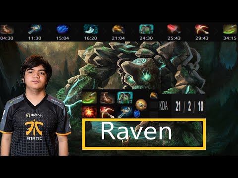 Raven Tiny Carry Highlight Dota 2 Patch 7.31b - player perspective