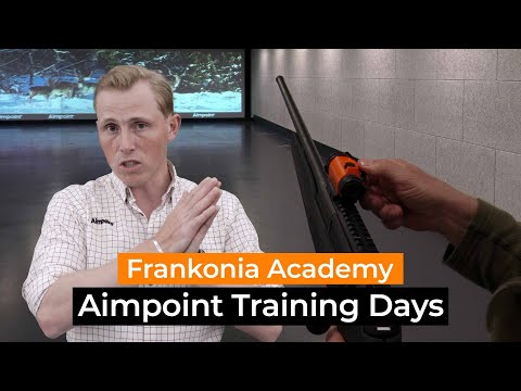 Richtig schießen mit Rotpunkt - Aimpoint Training Days Frankonia Academy mit Lang und Kurzwaffen