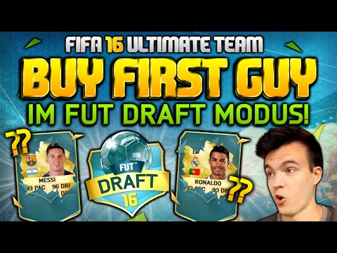 FIFA 16 - BUY FIRST GUY FUT DRAFT [Ultimate Team]