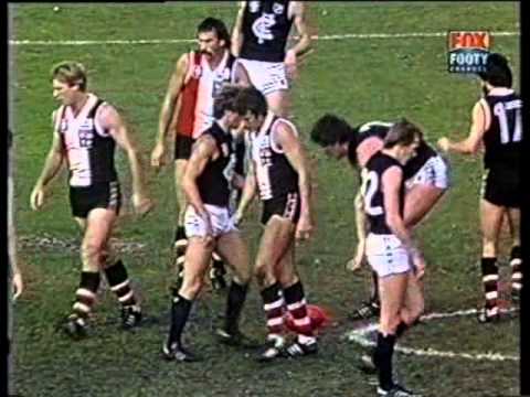 StKilda vs Carlton  Rd 6  1982