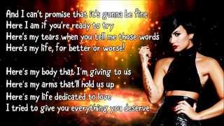 Demi Lovato - Yes (Lyrics)