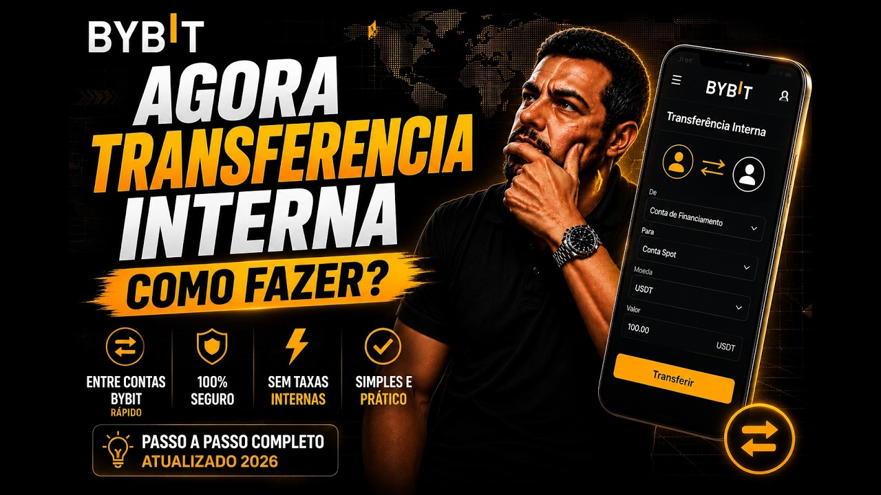 Bybit NOVO - Como Sacar Transferência Interna Bybit 2026