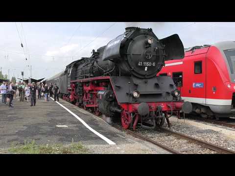 Abschiedsgeballer- Die (vorerst) letzte Fahrt von 41 1150-6