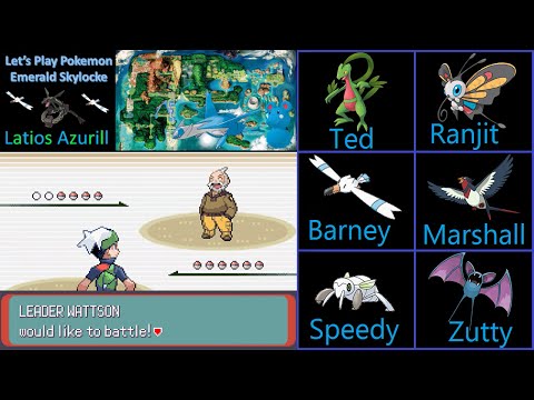 Let's Play Pokemon Emerald Skylocke:  Part 8 - An Electrifying Match