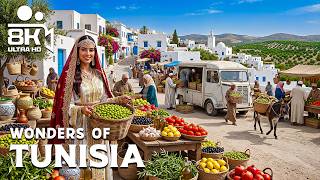 Wonders of Tunisia - Ancient Ruins, Desert Landscapes and Mediterranean Beauty | Travel Video 4K