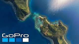 GoPro: Relaxing Drone Visuals of Fiji's Islands | 5K Coffee Break