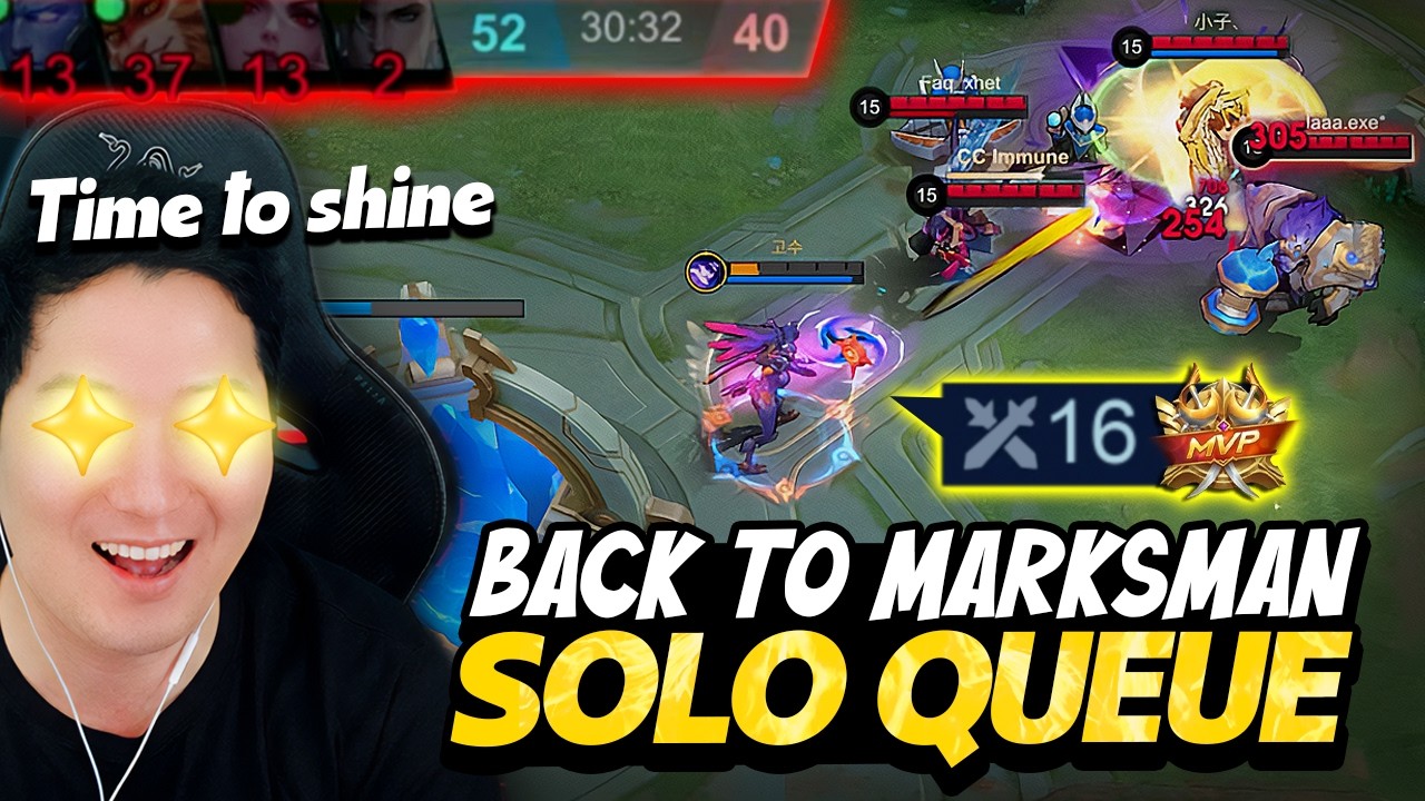 Gosu General is BACK on Marksman | Mobile Legends Karrie