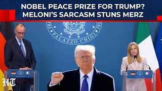 Meloni Goes Savage, Schools Trump's Nobel Peace Prize Drama With 'I Couldn't Have Answered It...'