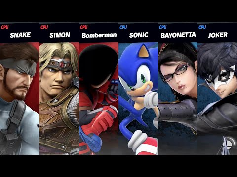 Super Smash Bros. Ultimate - Konami vs Sega