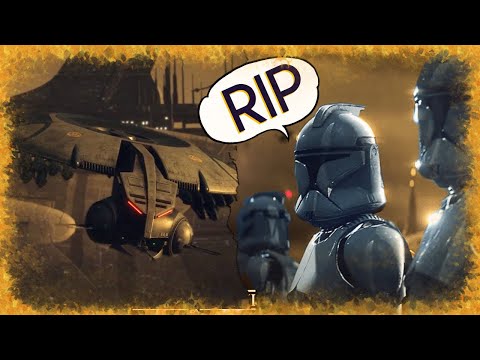 Why the Underrated Droid Gunships Actually TERRIFIED The Clones