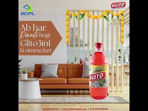 Glito perfumed concentrated floor and surface cleaner 5 l, f...