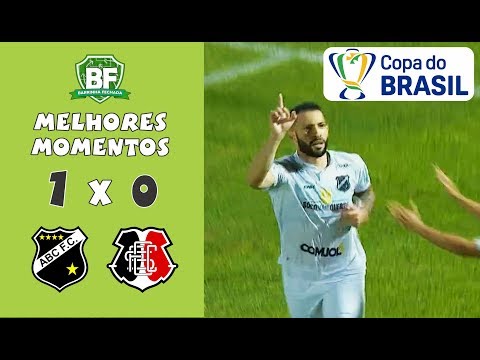 ABC 1 x 0 Santa Cruz | Copa do Brasil 2019 | Melhores Momentos | Barrinha Fechada