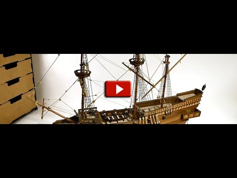 PALOS 52- Como hacer las drizas amantillos y brazas. BUCCANEER - Modelismo Naval