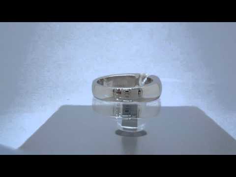 ROUND CUT DIAMOND ENGAGEMENT RING TENSION SET 1.00CT - KNR INC