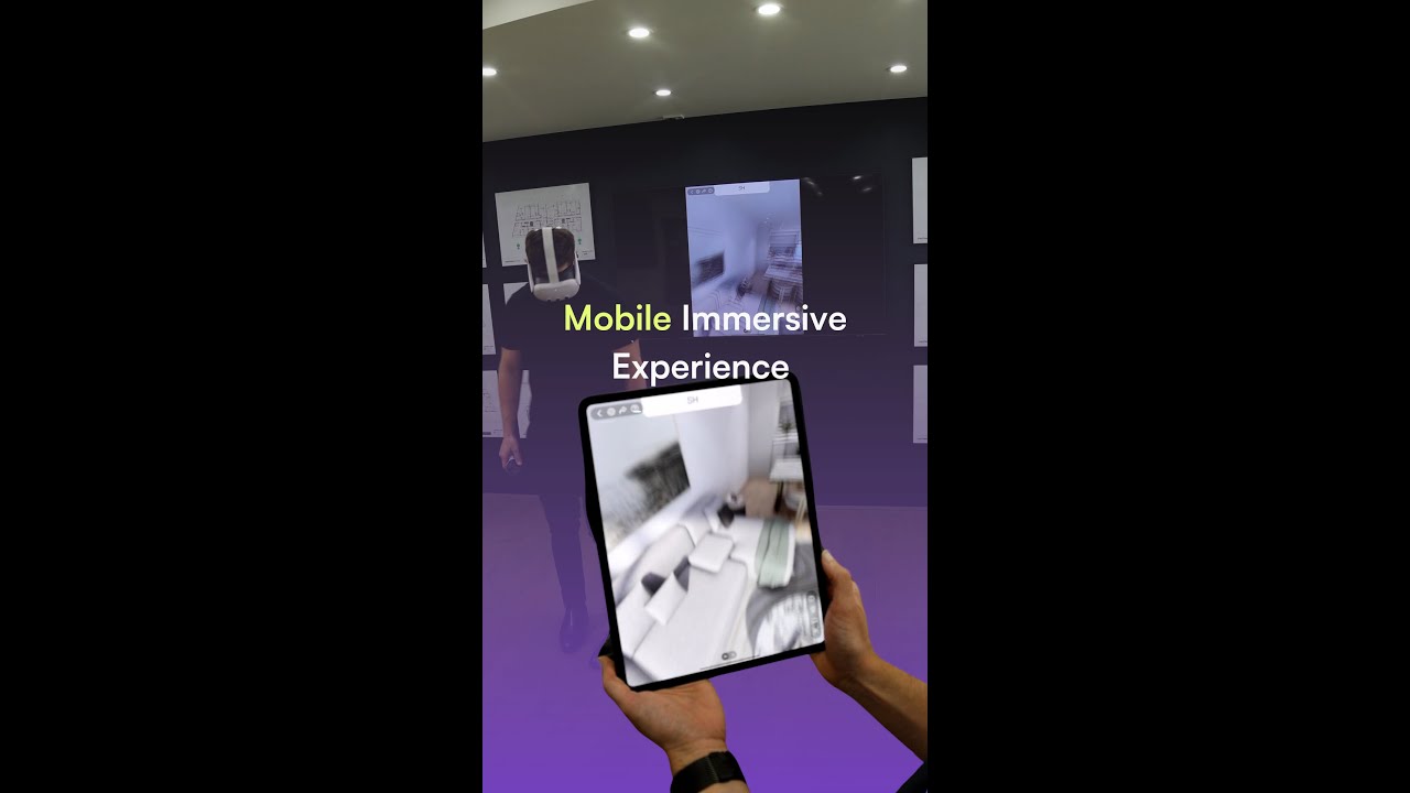 Mobile immersive experience for your showroom