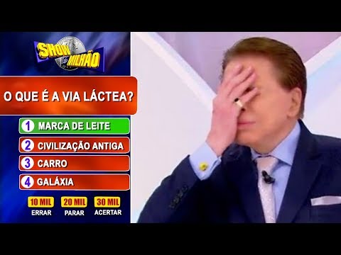 As Maiores BURRICES do Show Do Milhão!