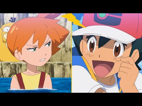 Ash and Misty tease each other 😂 (English Dub) || Pokémon Ultimate Journeys