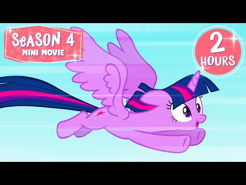 SEASON 4 MINI MOVIE 💖 My Little Pony Friendship is Magic 🌈 Full Episodes | S4 E1 - 6 | MLP FIM