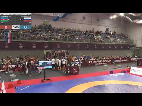 U15 European Championships 2019 Final match Fadzaev Marat (RUS) - Qanbarov Ilkin (AZE)