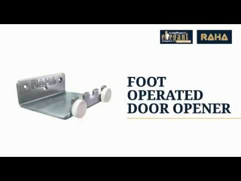 Foot Operated Door Opening Bracket For Handle Less Door Opening