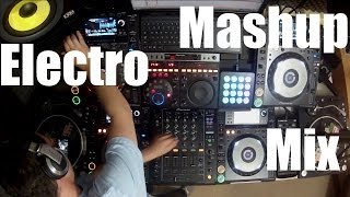 Cotts - Electro Mashup Mix (4 Deck Mixing, with Pioneer CDJ-2000 Nexus)